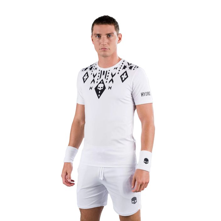 Vyriški HYDROGEN Tribal Tech teniso marškinėliai balti T00530001