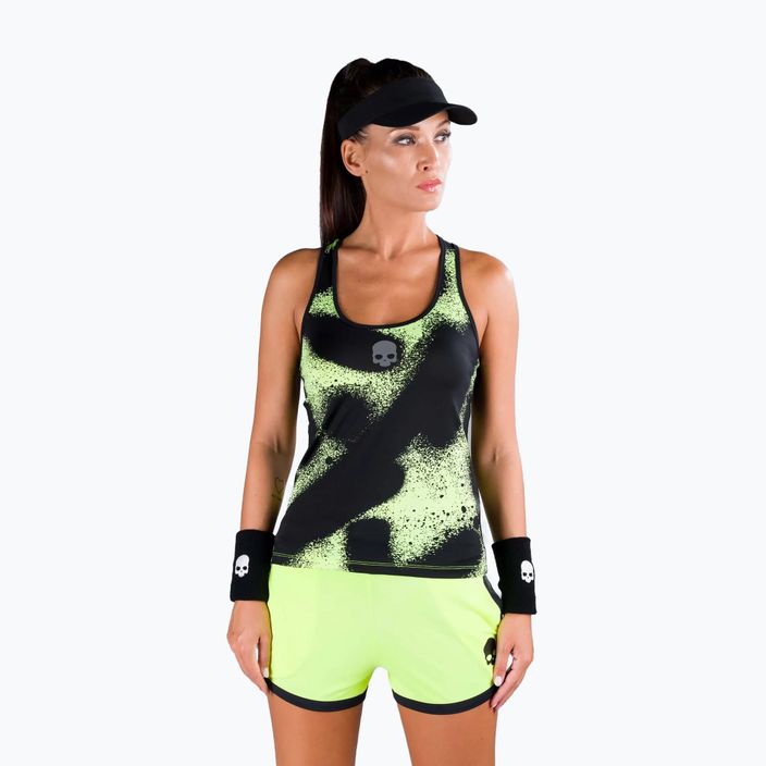Moteriški teniso marškinėliai HYDROGEN Spray yellow T01504724 4