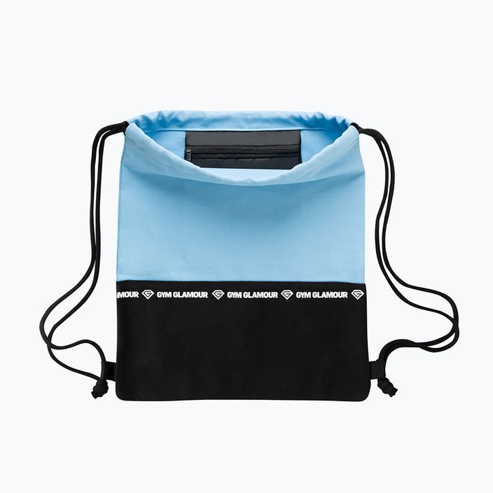 Moteriškas sportinis krepšys Glamour Gym Glamour Gym krepšys mėlynos ir juodos spalvos 278 3