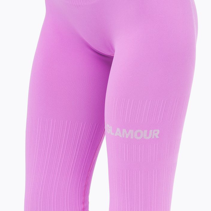Moteriškos treniruočių tamprės Gym Glamour Push Up Pink 368 4