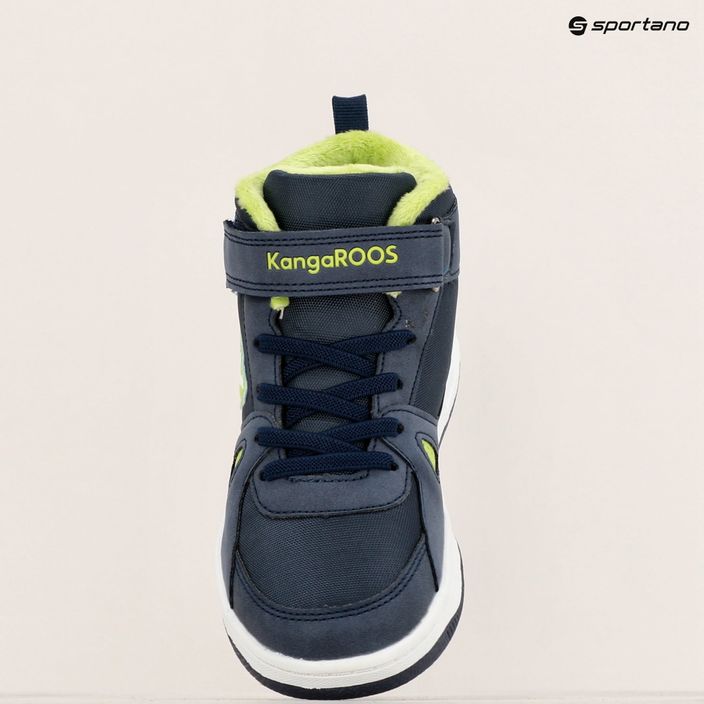 Vaikiški batai KangaROOS K-CP Kalley II EV dk navy / lime 9