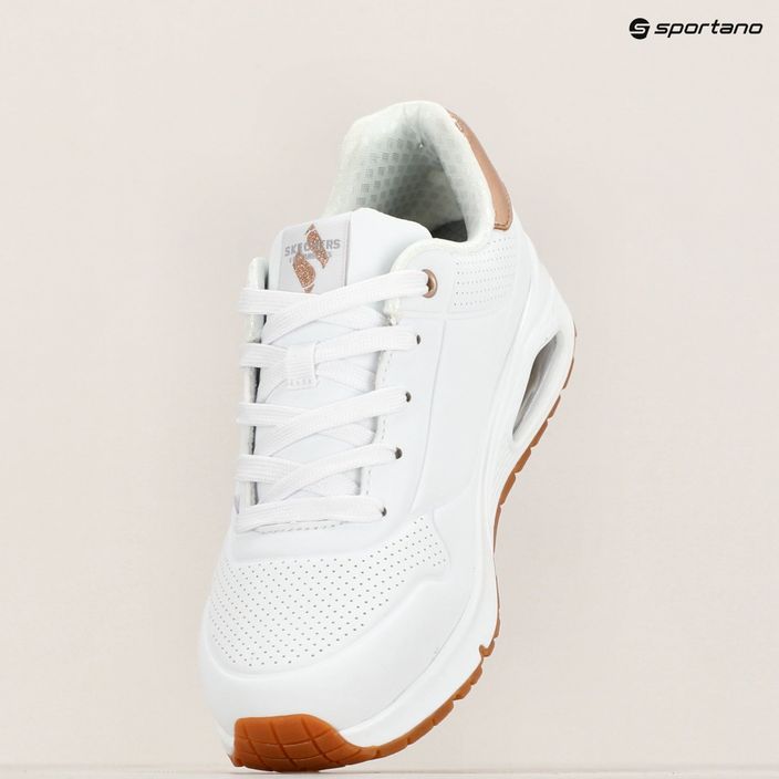 Vaikiški batai SKECHERS Uno Gen1 Shimmer Away white 10