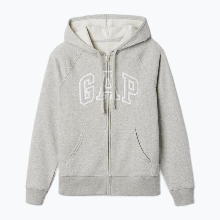 Moteriškas džemperis GAP V-Gap Heritage FZ HD light heather grey 5