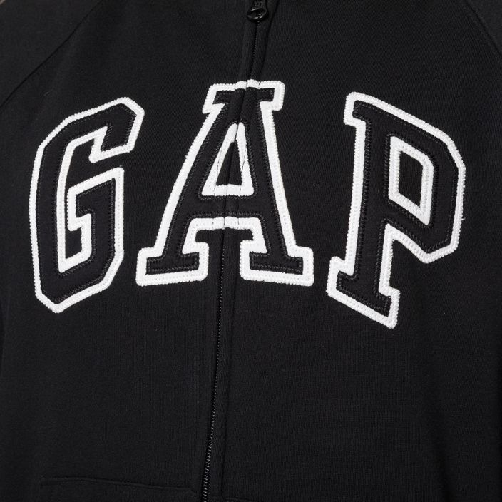 Moteriškas džemperis GAP V-Gap Heritage FZ HD true black 4