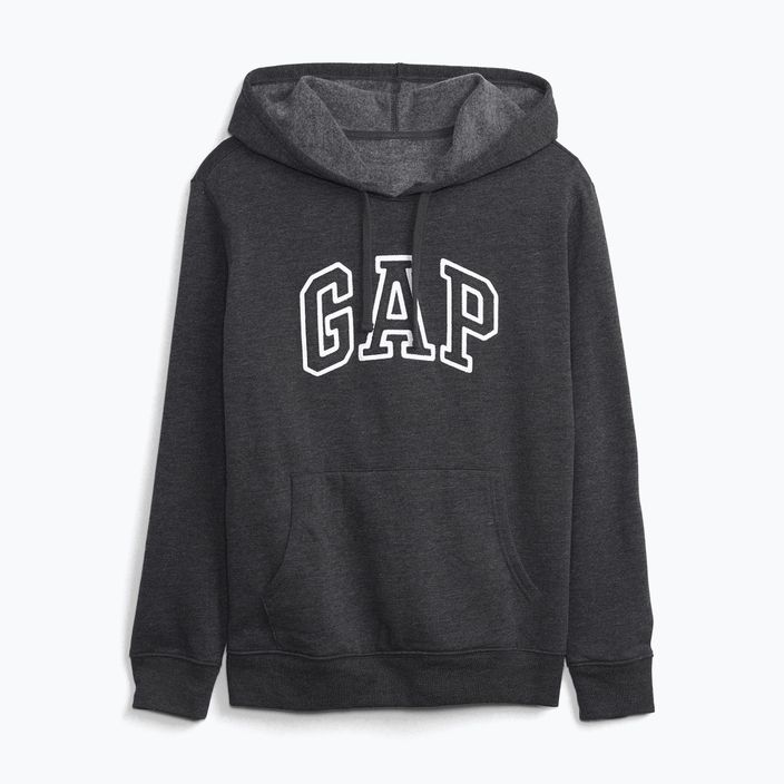 Moteriškas džemperis GAP V-Gap Heritage PO HD charcoal heather