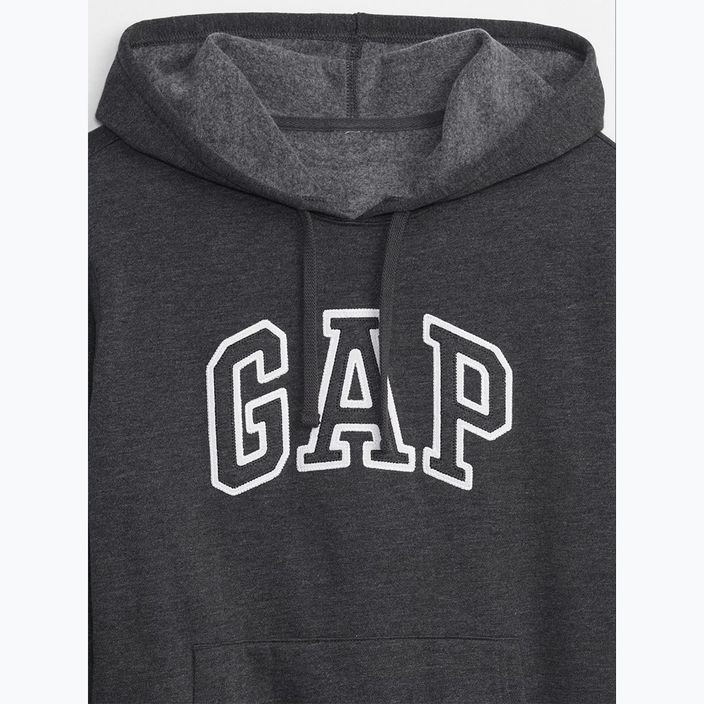 Moteriškas džemperis GAP V-Gap Heritage PO HD charcoal heather 2