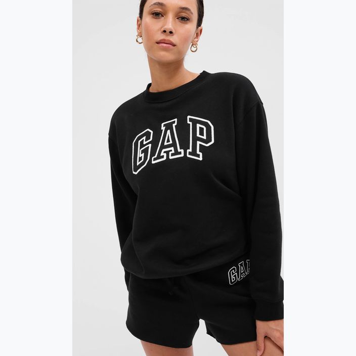Moteriškas džemperis GAP V-Gap Heritage Crew true black 3