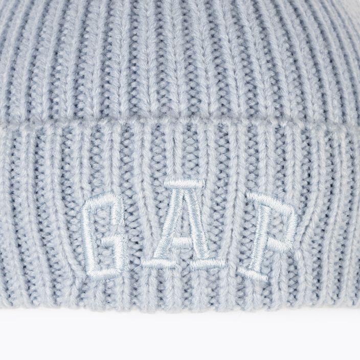 Moteriška kepurė GAP V-Logo Beanie ice blue 740 6