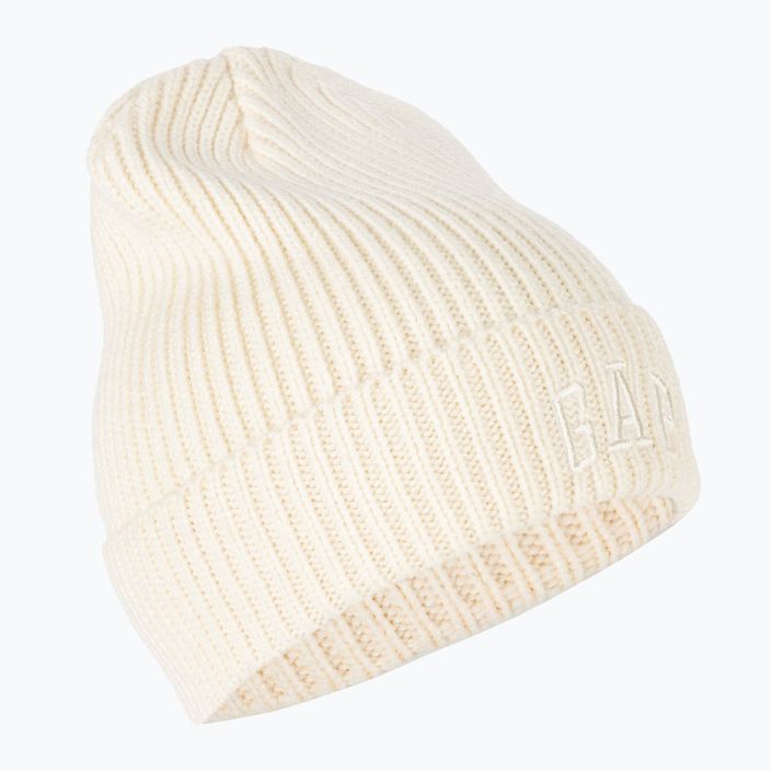 Moteriška kepurė GAP V-Logo Beanie ivory frost 2
