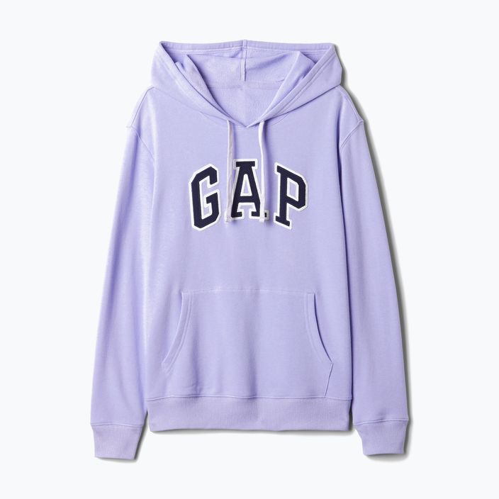 Moteriškas džemperis GAP Heritage French Logo Hoodie fresh lavender 4