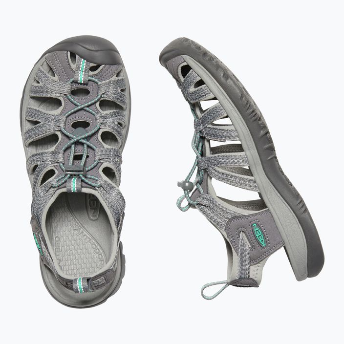 Keen Whisper Medium Grey moteriški sportiniai sandalai 1022814 12