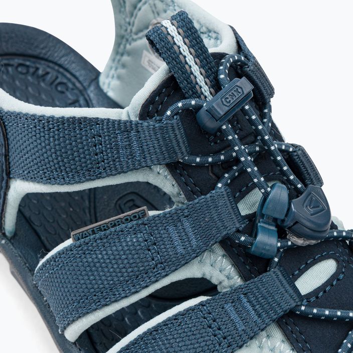 Keen Clearwater CNX moteriški trekingo sandalai tamsiai mėlyni 1022965 8