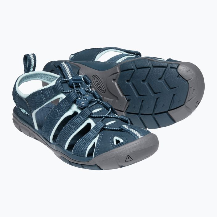 Keen Clearwater CNX moteriški trekingo sandalai tamsiai mėlyni 1022965 12