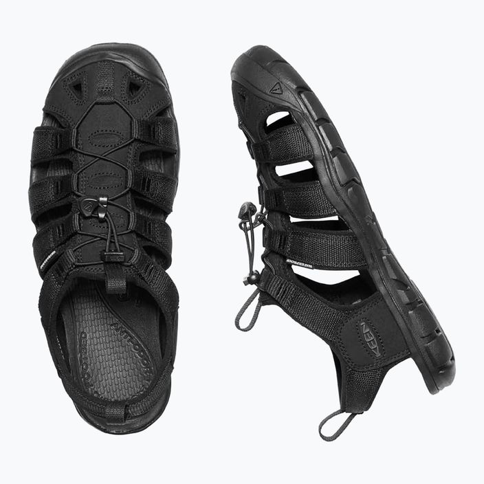 Vyriški žygio sandalai KEEN Clearwater CNX triple black 12