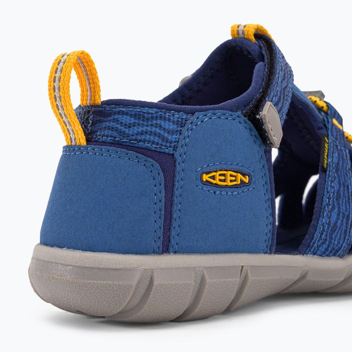 Keen Seacamp II CNX vaikiški trekingo sandalai mėlyni 1026323 8