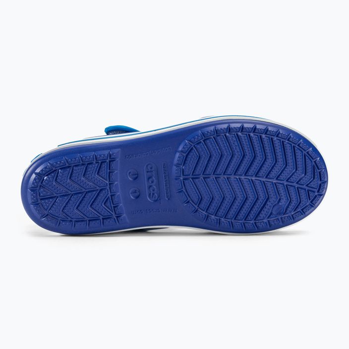 Vaikiški sandalai Crocs Crockband Kids Sandal cerulean blue/ocean 4