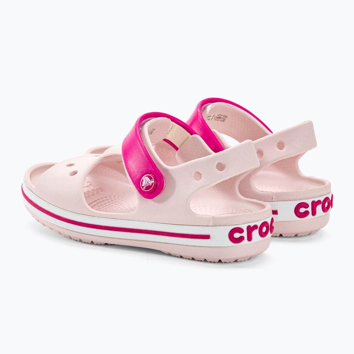 Crocs Crockband vaikiški sandalai vos rausvi / saldžiai rožiniai 3
