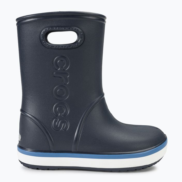 Vaikiški lietaus batai Crocs Crocband Rain Boot Kids navy/bright cobalt 2