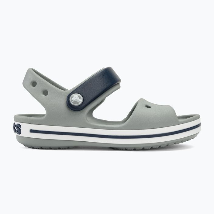 Vaikiški sandalai Crocs Crockband Kids Sandal light grey/navy 2