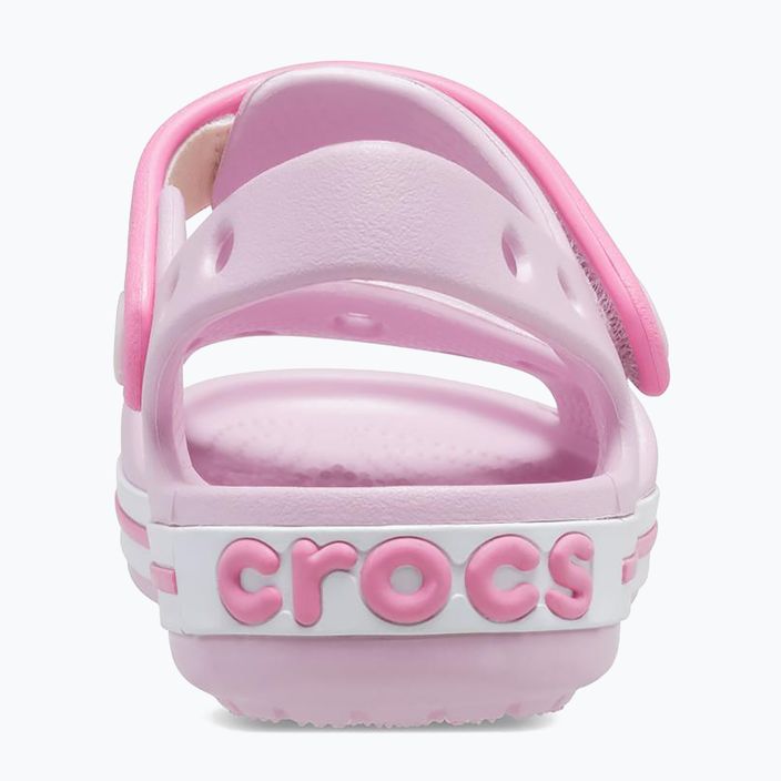 Vaikiški sandalai Crocs Crockband Kids Sandal ballerina pink 12
