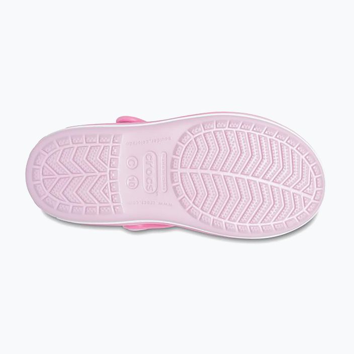 Vaikiški sandalai Crocs Crockband Kids Sandal ballerina pink 13