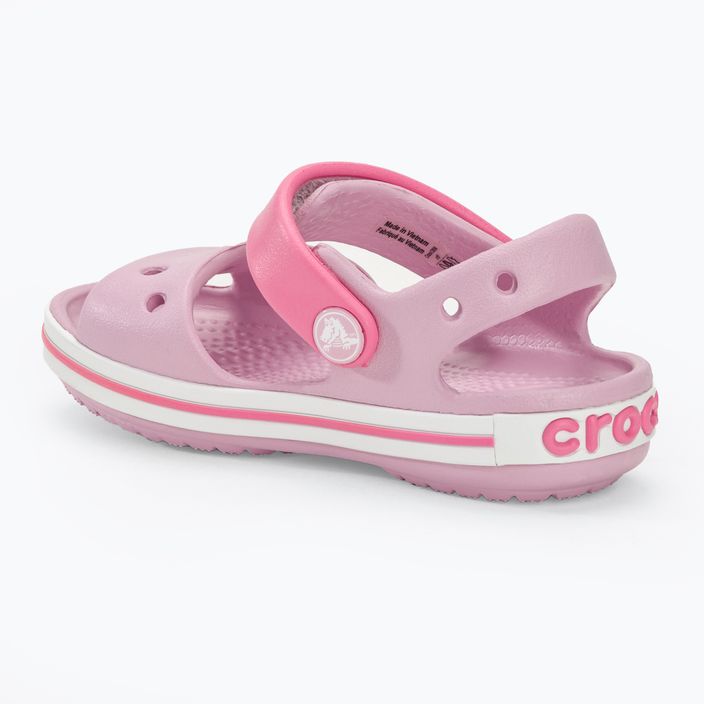 Vaikiški sandalai Crocs Crockband Kids Sandal ballerina pink 3