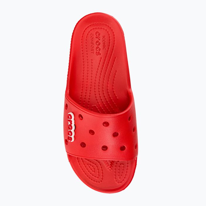 Crocs Classic Crocs Slide red 206121-8C1 šlepetės 6