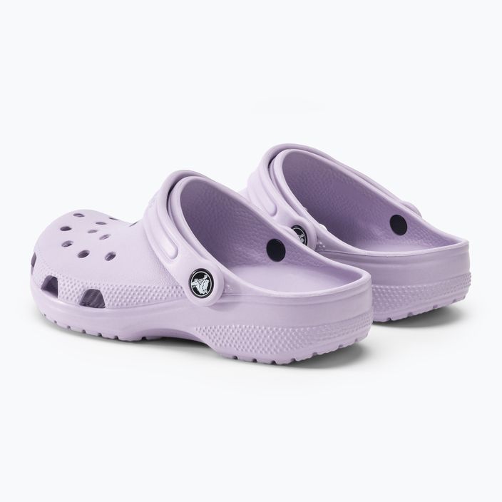 Vaikiškos šlepetės Crocs Classic Clog Kids lavender 4