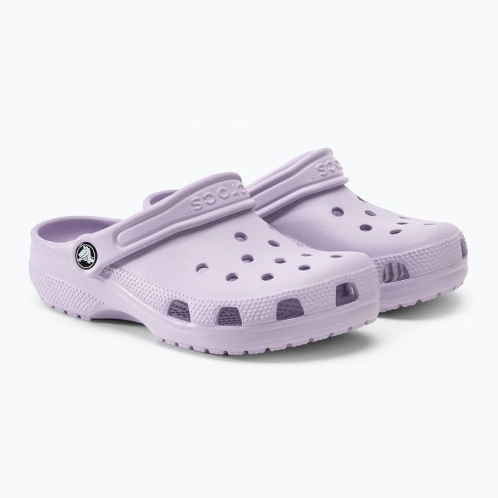 Vaikiškos šlepetės Crocs Classic Clog Kids lavender 5