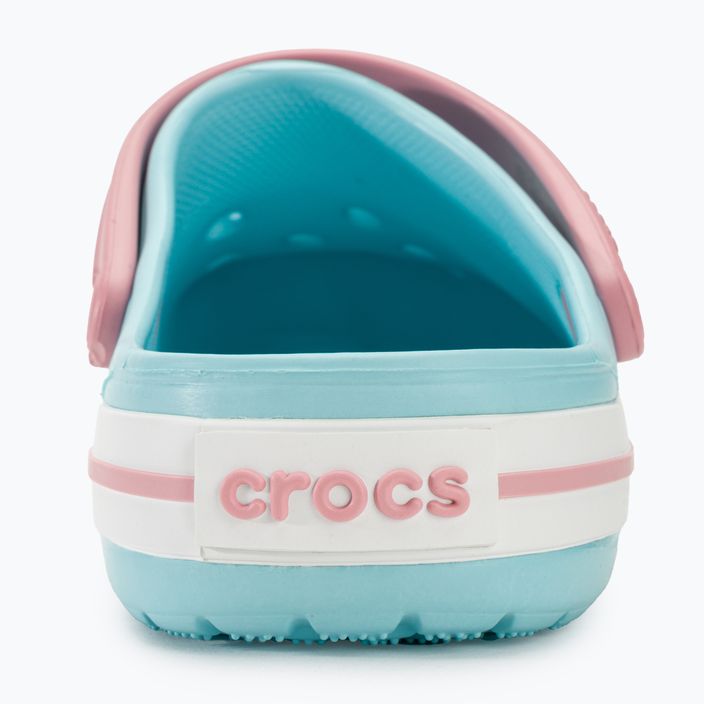 Vaikiškos šlepetės Crocs Crocband Clog ice blue/white 8