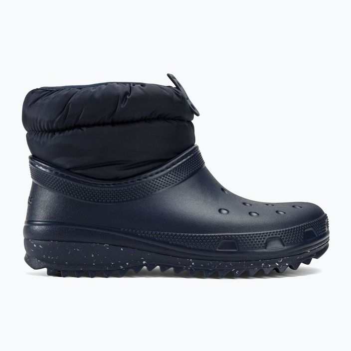 Moteriški sniego batai Crocs Classic Neo Puff Shorty navy 2