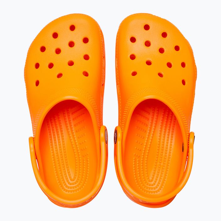 Vaikiškos šlepetės Crocs Classic Clog T orange zing 12
