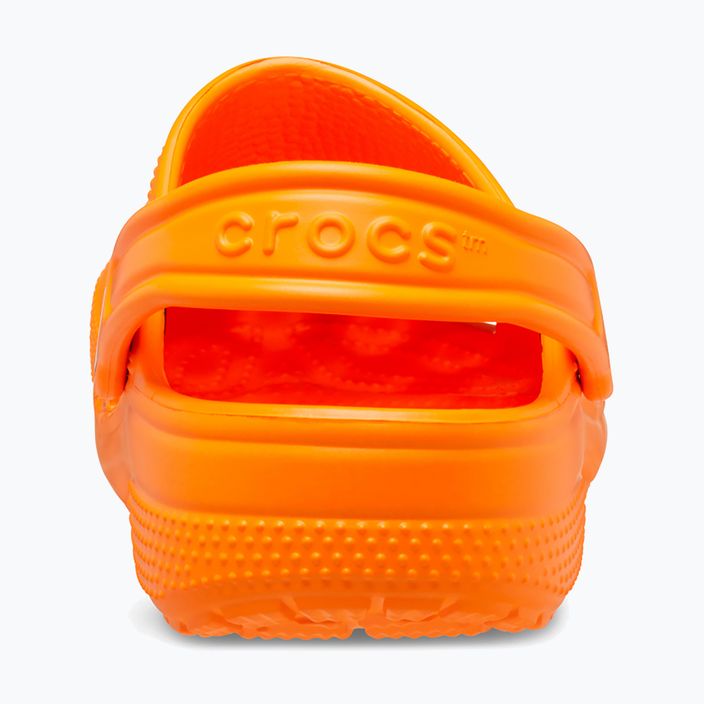 Vaikiškos šlepetės Crocs Classic Clog T orange zing 13