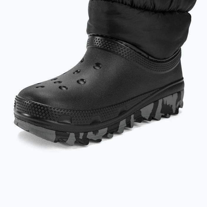 Paauglių sniego batai Crocs Classic Neo Puff black 7