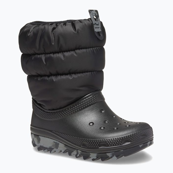 Paauglių sniego batai Crocs Classic Neo Puff black 8