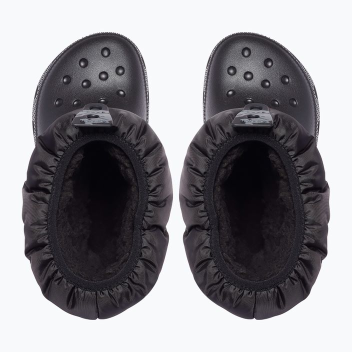 Paauglių sniego batai Crocs Classic Neo Puff black 11