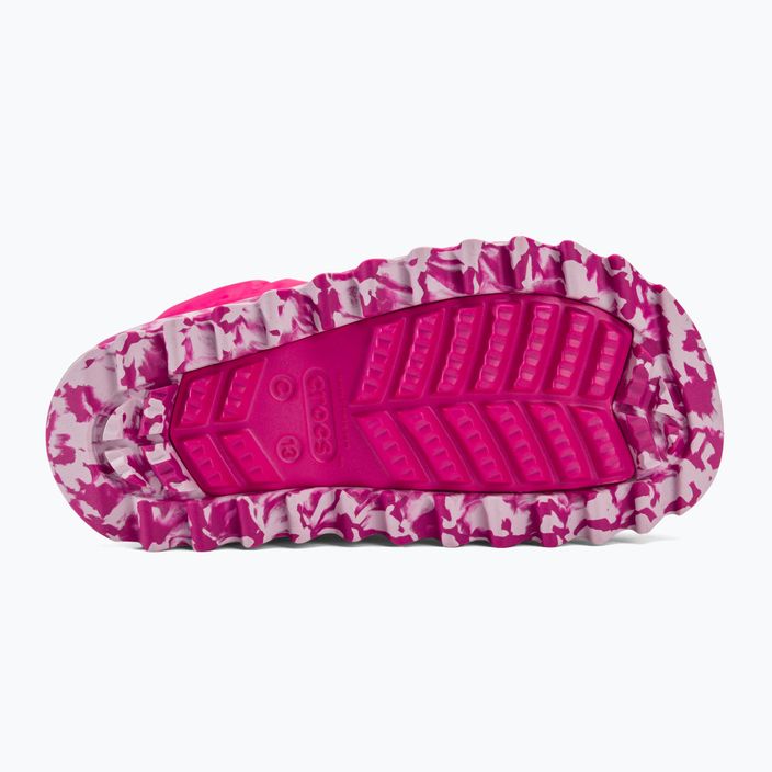 Paauglių sniego batai Crocs Classic Neo Puff candy pink 4