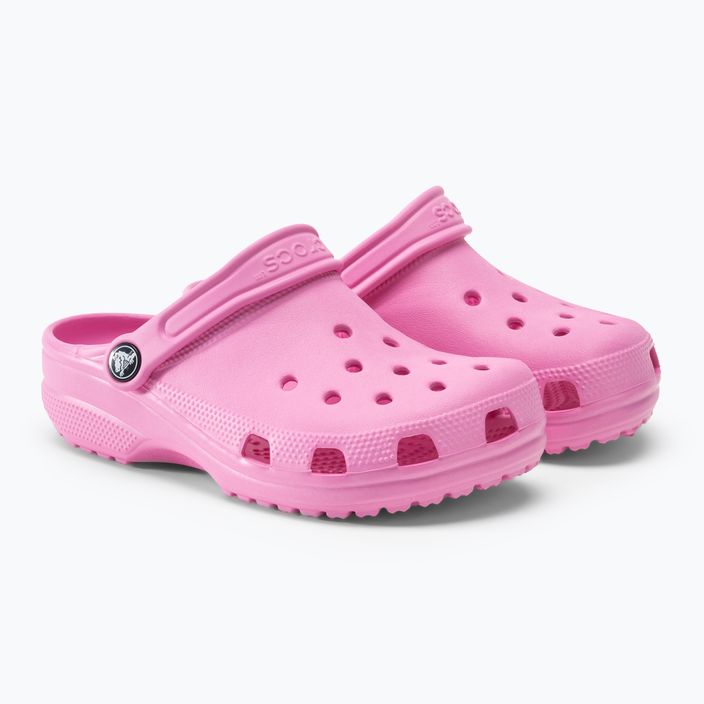 Vaikiškos šlepetės Crocs Classic Clog Kids taffy pink 5
