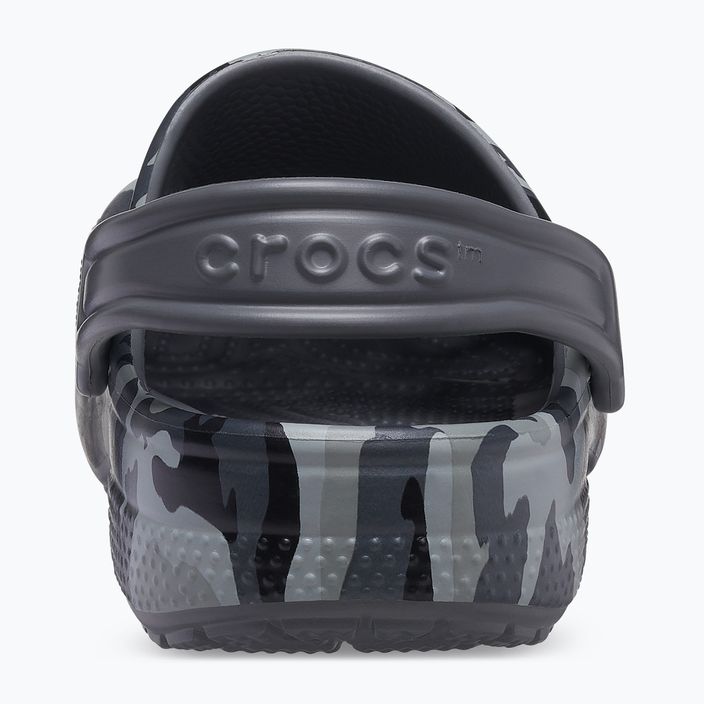 Crocs Classic Camo Clog T grey vaikiškos šlepetės 207593-097 13