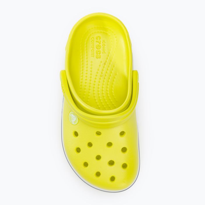 Vaikiškos šlepetės Crocs Crocband Clog citrus/grey 6