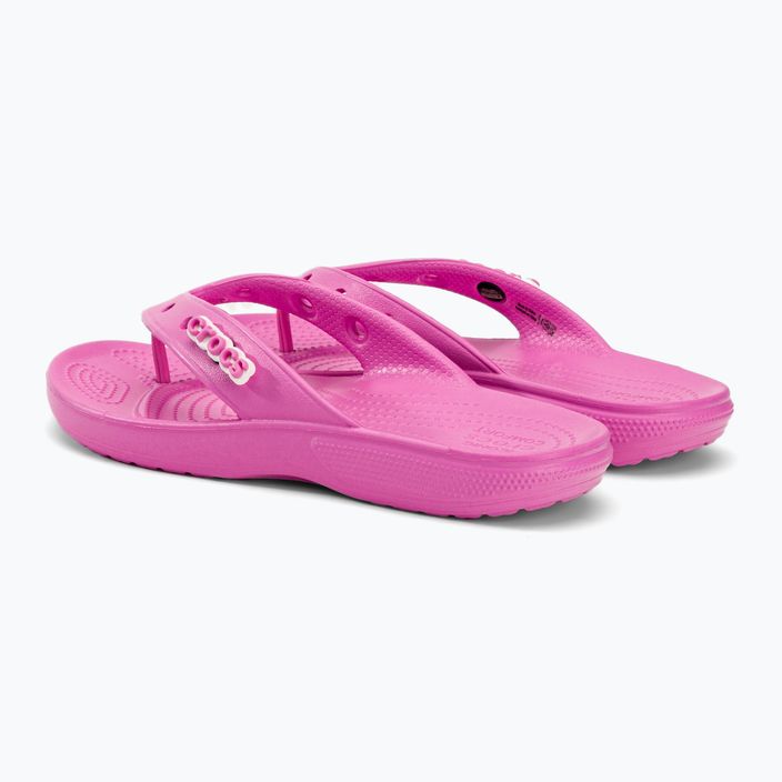 Crocs Classic Crocs Flip Pink 207713-6SW Šlepetės 3