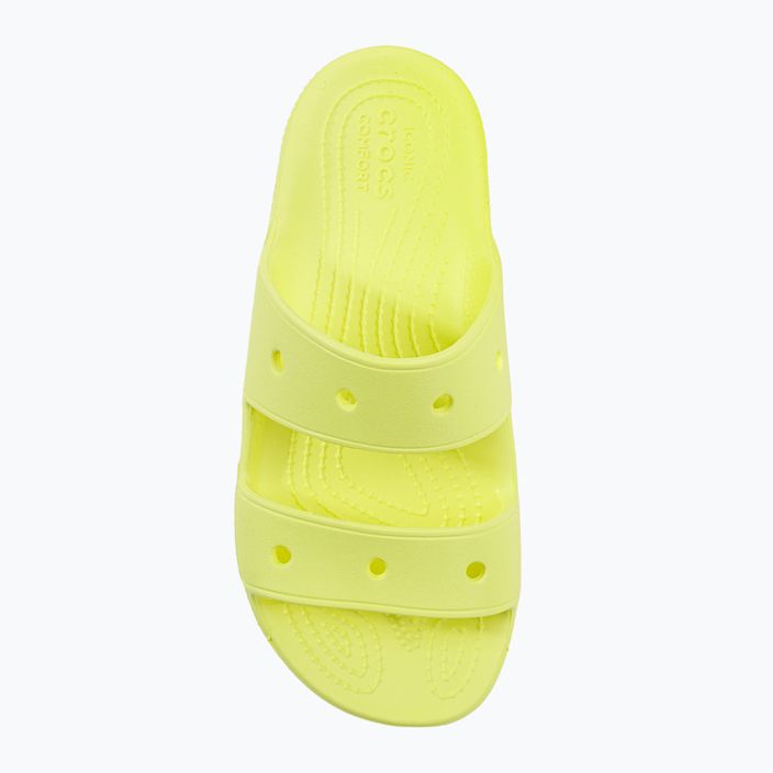 Crocs Classic Sandal giallo chiaro šlepetės 6