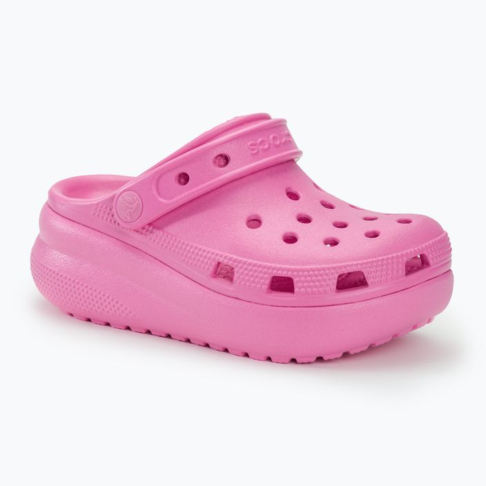 Vaikiškos šlepetės Crocs Cutie Crush taffy pink