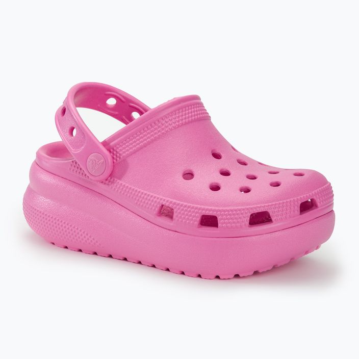 Vaikiškos šlepetės Crocs Cutie Crush taffy pink 2
