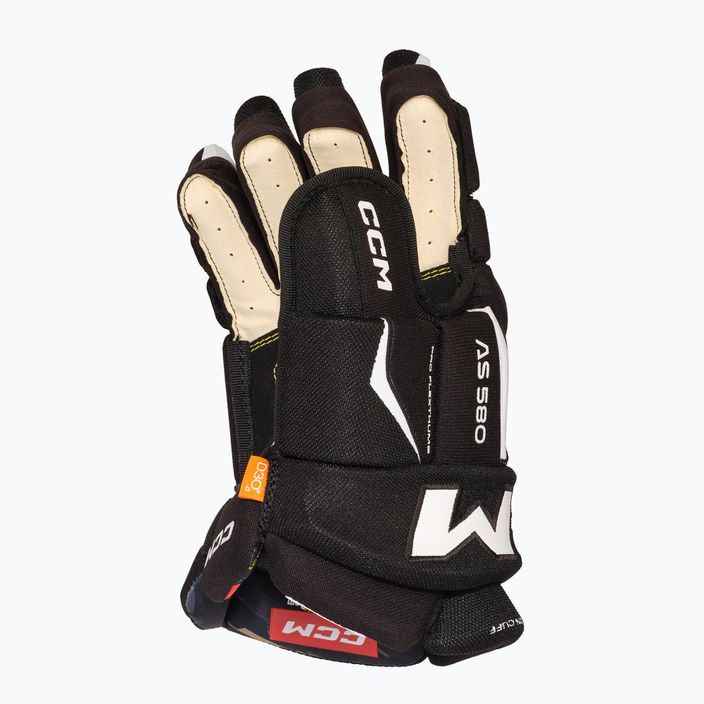 Ledo ritulio pirštinės CCM Tacks AS-580 SR black/white 3