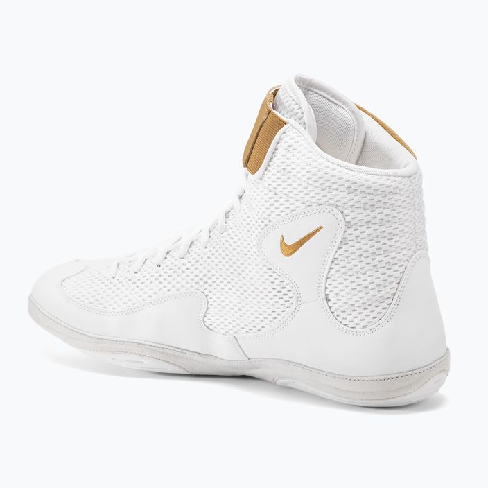 Vyriški imtynių batai Nike Inflict 3 white/metallic gold 3