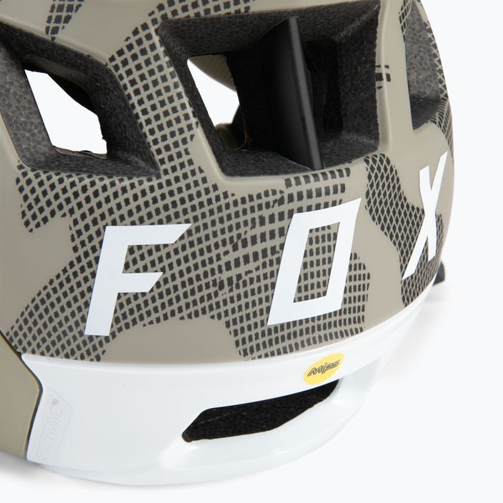 Fox Racing Dropframe Pro Camo dviratininko šalmas žalias/juodas 29392 7