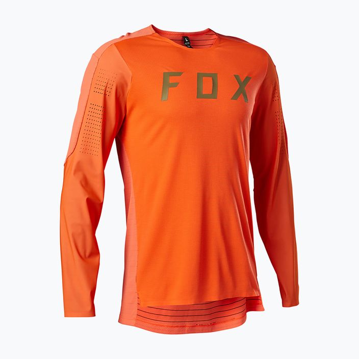 Fox Racing Flexair Pro LS vyriški dviratininko marškinėliai oranžiniai 28865_824