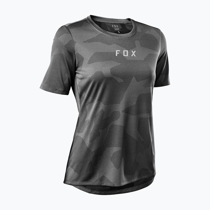 Moteriški dviratininko marškinėliai Fox Racing Ranger Tru Dri SS pilka 28963
