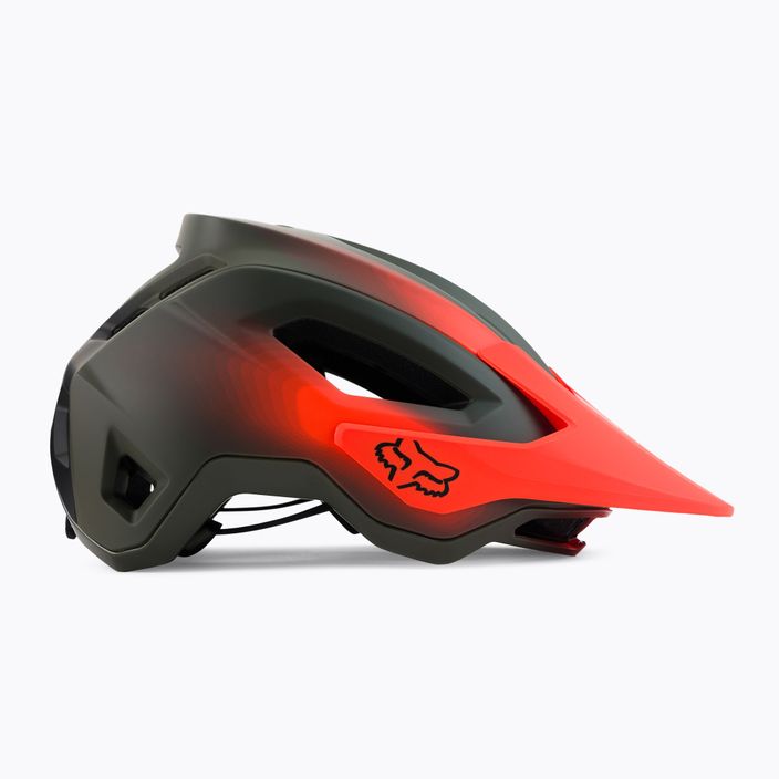 Fox Racing Speedframe Pro Fade green-orange dviratininko šalmas 29463_099_L 3